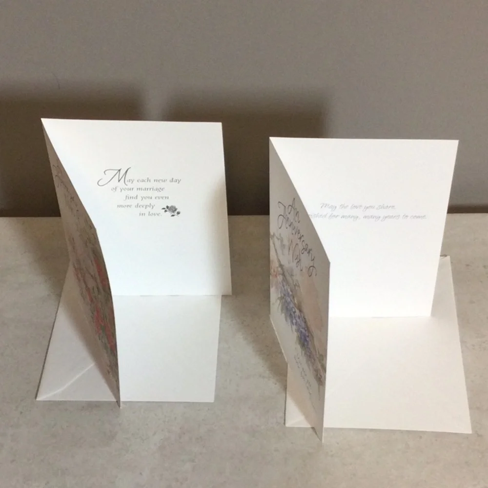 Dozen assorted engagement wedding anniversary birthday cards